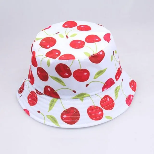 Women's Reversible Printed Summer Sun Bucket Hats