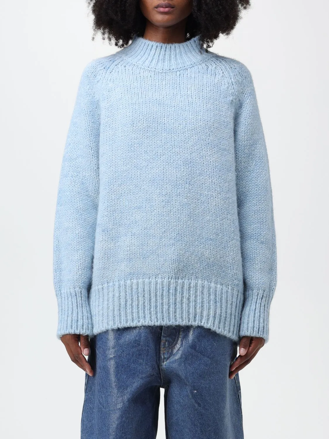 Wool Long Sleeves Cotton High-Neck - Maison Margiela