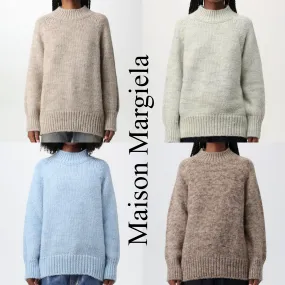 Wool Long Sleeves Cotton High-Neck - Maison Margiela