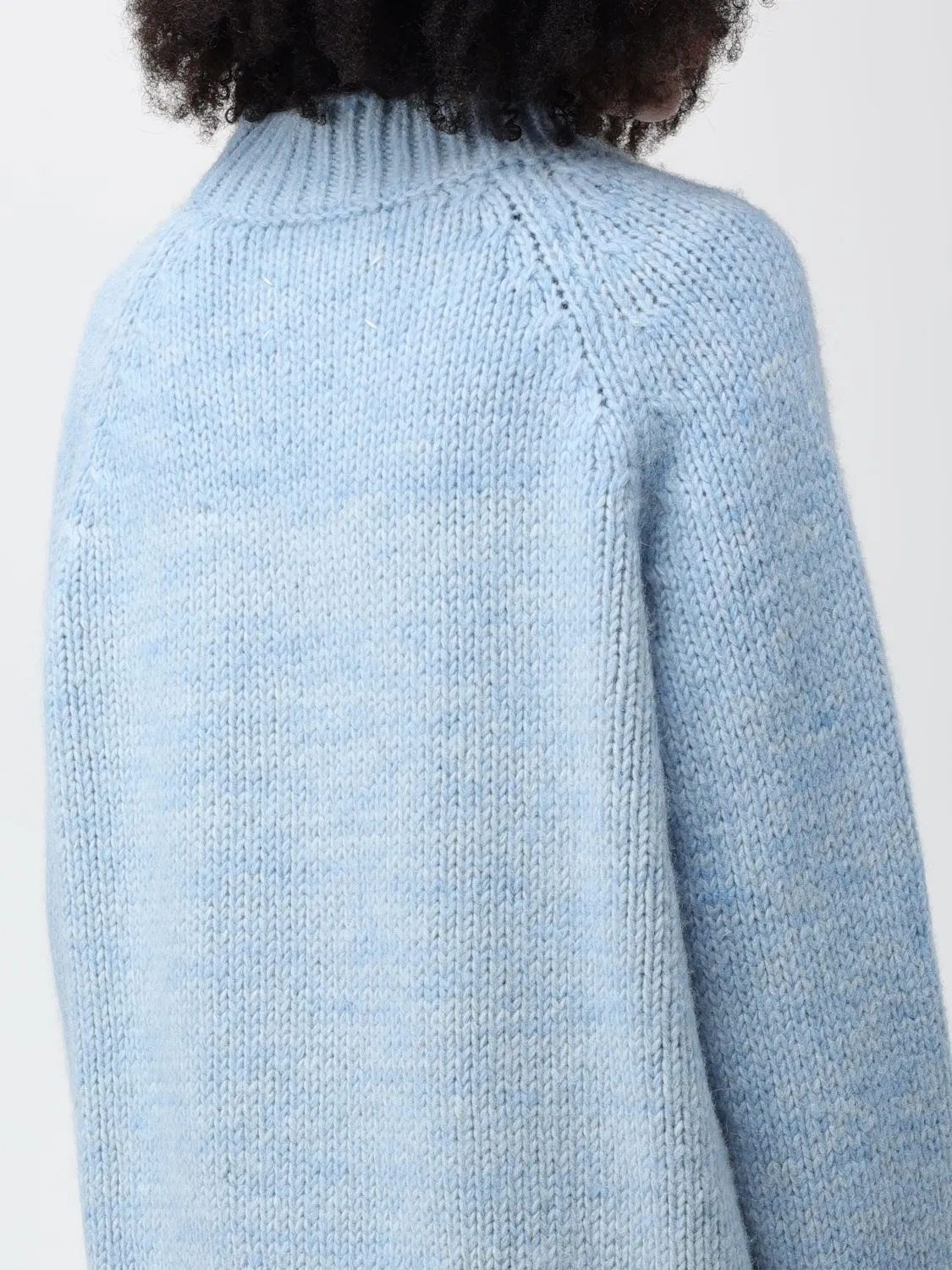 Wool Long Sleeves Cotton High-Neck - Maison Margiela