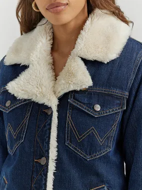 Denim Sherpa Jacket