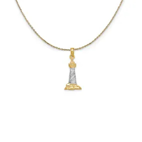 Yellow Gold Small Crown Necklace